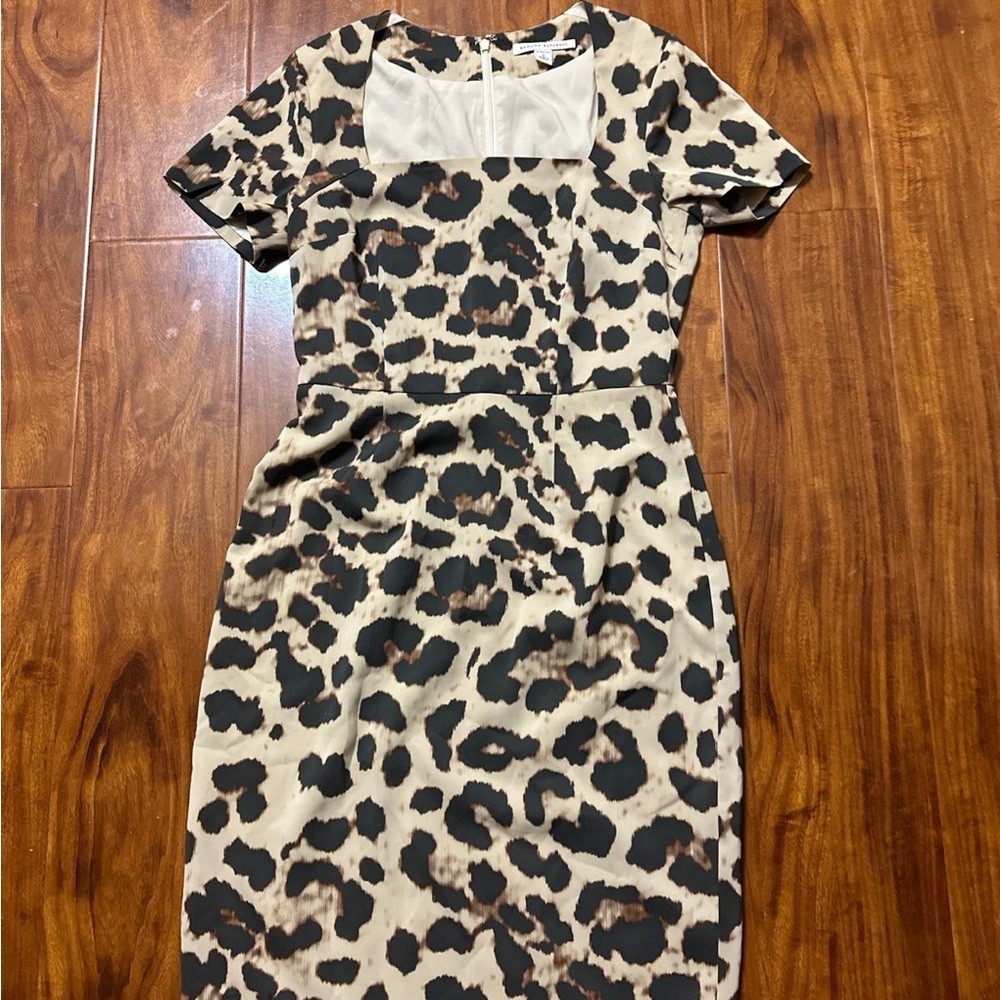 Banana republic Leopard Print Dress
